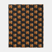 Hou vol Aapje Cute Baby Makaak Fleece Deken (Voorkant)