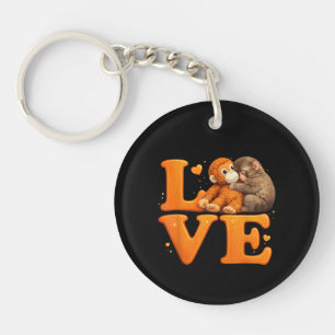 Hou vol Aapje Schattige Baby Makaak Sleutelhanger