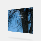 Hou Vol Acrylaat Bord (Hoek)