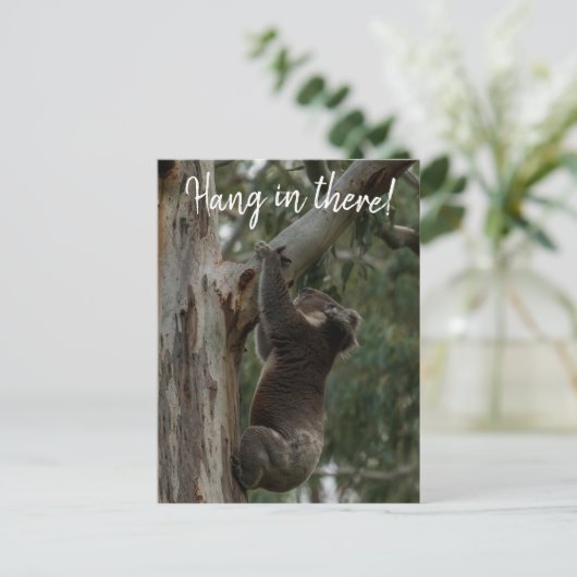 Hou vol. Australia Koala Cute Briefkaart (Staand voorkant)