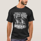Hou Vol Blijft Erger Kikkers T-shirt (Voorkant)