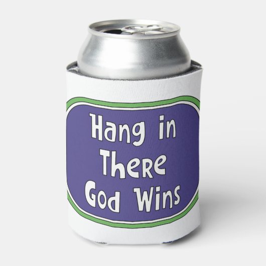 Hou vol - God wint Blikjeskoeler (Blikje Voorkant)