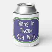 Hou vol - God wint Blikjeskoeler (Blikje Achterkant)