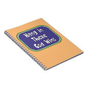 Hou vol - God wint Notitieboek (Rechterzijde)