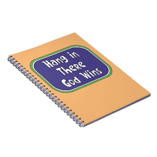 Hou vol - God wint Notitieboek (Rechterzijde)