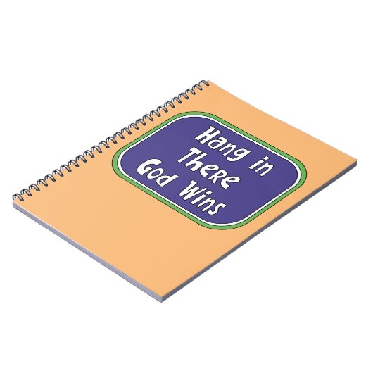 Hou vol - God wint Notitieboek (Linkerzijde)
