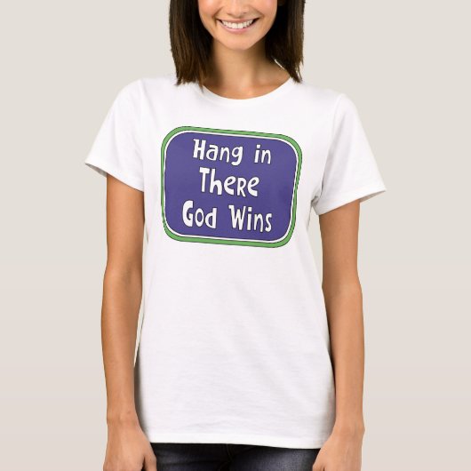 Hou vol - God wint T-shirt (Voorkant)
