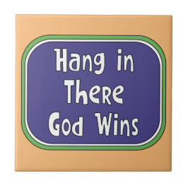 Hou vol - God wint Tegeltje