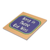 Hou vol - God wint Tegeltje (Zijkant)