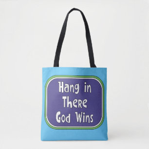 Hou vol - God wint Tote Bag