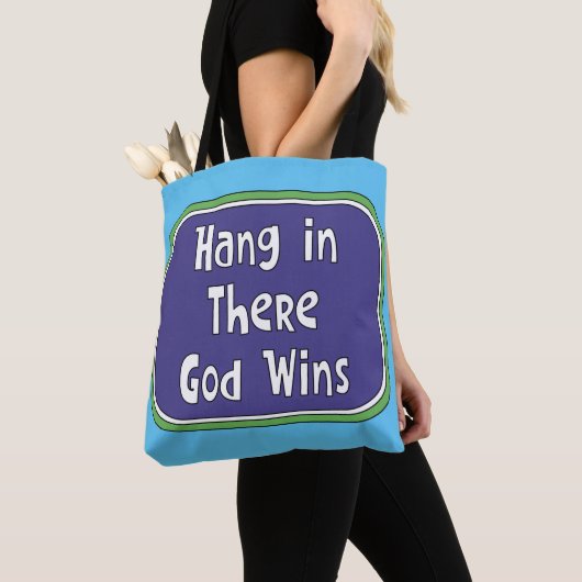 Hou vol - God wint Tote Bag (Dichtbij)