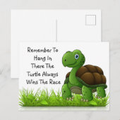 Hou Vol Greeting Ansichtkaart Briefkaart (Voorkant / Achterkant)