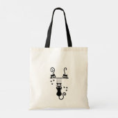 Hou vol, Kitty! Tote Bag (Achterkant)