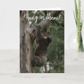 Hou vol. Koala Australia Kaart (Voorkant)