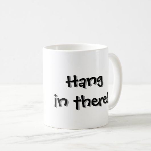 Hou vol. koffiemok (Voorkant rechts)