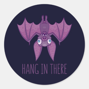 Hou vol met de makreelvampierbak ronde sticker