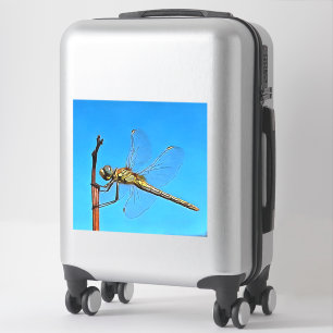 Hou vol met een artistieke dragonfly sticker