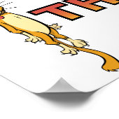 Hou vol met een emotief poster (Hoek)