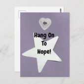 Hou vol met hoop! briefkaart (Voorkant / Achterkant)