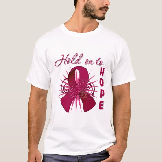 Hou vol met hoop - multipel myeloom t-shirt (Voorkant)