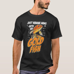Hou vol met mijn Goldfish Carp Japan Aquarium Gold T-shirt