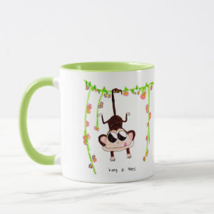 Hou Vol Monkey – Mooie Motiverende Mok
