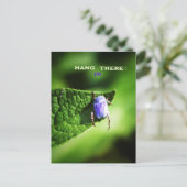 Hou vol, Paarse Beatle, Briefkaart (Staand voorkant)