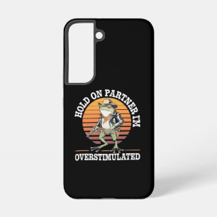 Hou Vol Partner Ik Ben Overstuur Cowboy Kikker  Samsung Galaxy Hoesje