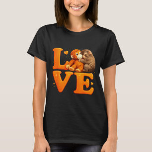 Hou vol Punch Aapje Schattige Baby Makaak Knuffel T-shirt