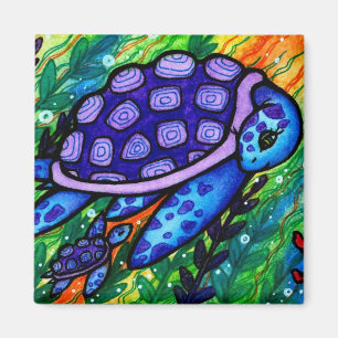 "Hou vol!" Zeeen schildpad en Baby Magnet