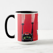 "Hou vol!" Zwarte kat-Mok Mok (Links)