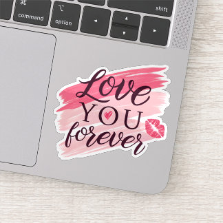 Hou voor altijd van je sticker