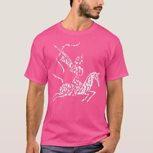 Hou Yi, de god van het oude boogschieten, is bedro T-shirt (Voorkant)