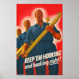 Hou ze vol — poster
