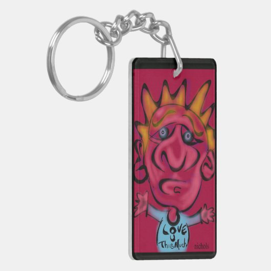 hou zoveel van je sleutelhanger (Voorkant Links)