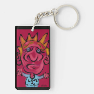 hou zoveel van je sleutelhanger