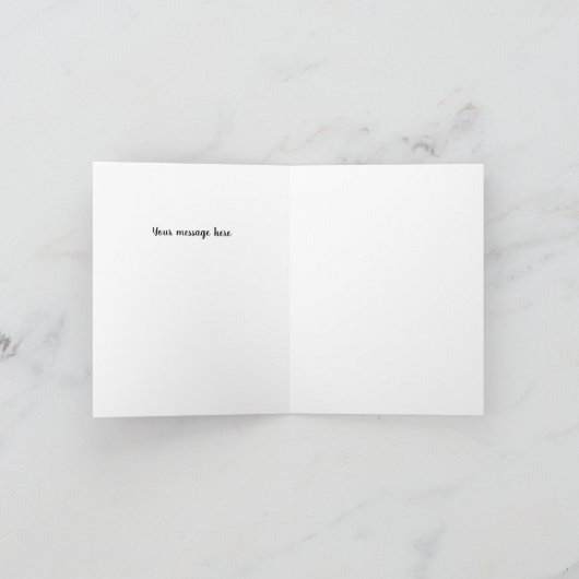 Houb Love in het Arabisch Cute Arabisch jubileum  Kaart (Binnen)