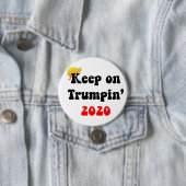 HOUD 2020 OP TRUMPIN!!! GREAT HAIR DAY BUTTON #1 (In situ)