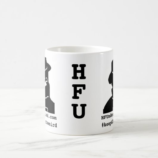 Houd 43 Meters Vreemde HFUunderground Mok (Center)