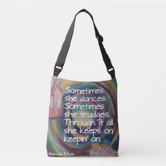 Houd aan de Canvas tas