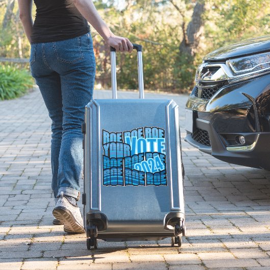 HOUD AAN DE WEG - STEL ROE ROE UW STEMMING STICKER (Koffer Insitu)