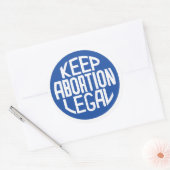 Houd Abortion Legal Pro-Choice Sticker (Envelop)