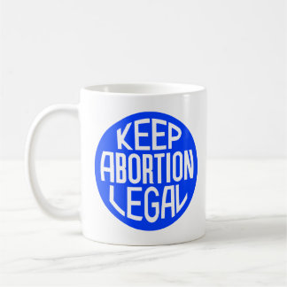 Houd abortus legaal koffiemok