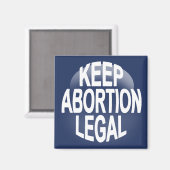 Houd abortus legaal magneet (Voorkant / Achterkant)