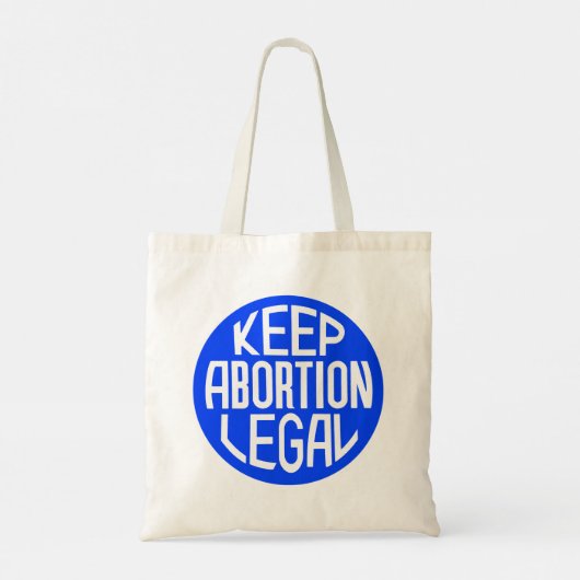 Houd abortus legaal tote bag (Achterkant)