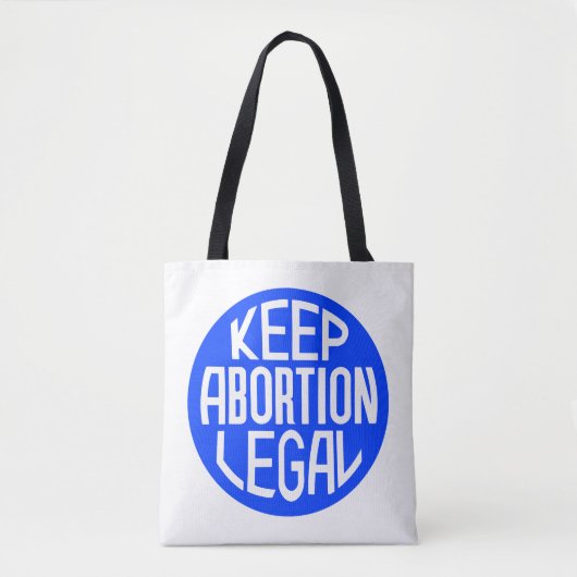 Houd abortus legaal tote bag (Voorkant)