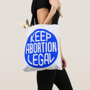 Houd abortus legaal tote bag