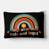 Houd abortus veilig en legaal etui (Achterkant)