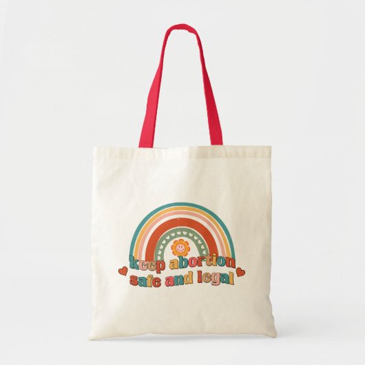Houd abortus veilig en legaal tote bag (Voorkant)