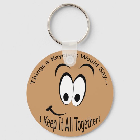 Houd alles bij elkaar, laat Sleutelhanger (Voorkant)